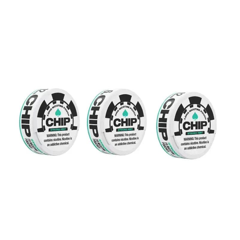 CHIP Nicotine Pouches-Strong Mint (Sale)