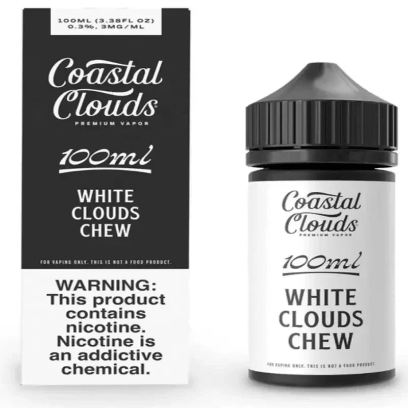 🎁 Coastal Clouds Iced White Clouds Freeze 100ml Vape Juice (100% off)