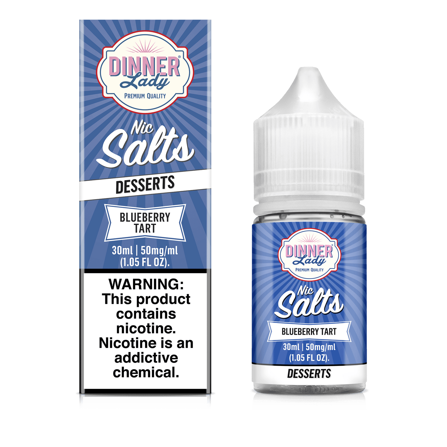 Dinner Lady Juice 50MG Dinner Lady Blueberry Tart 30ml