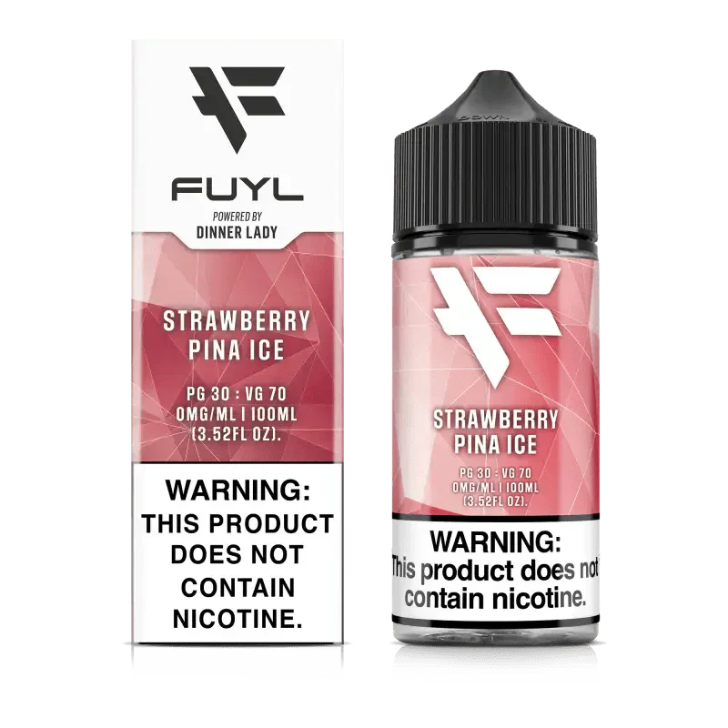 Dinner Lady FUYL Strawberry Pina Ice 100ml (Sale)