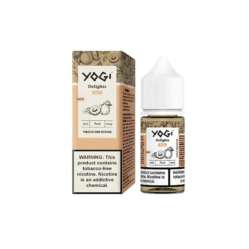 Dinner Lady Juice Yogi Delights Salts Peach Ice 30ml