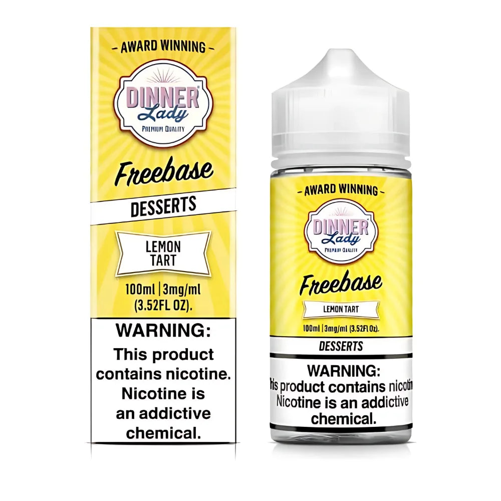Dinner Lady Vape Juice Lemon Tart 100ml