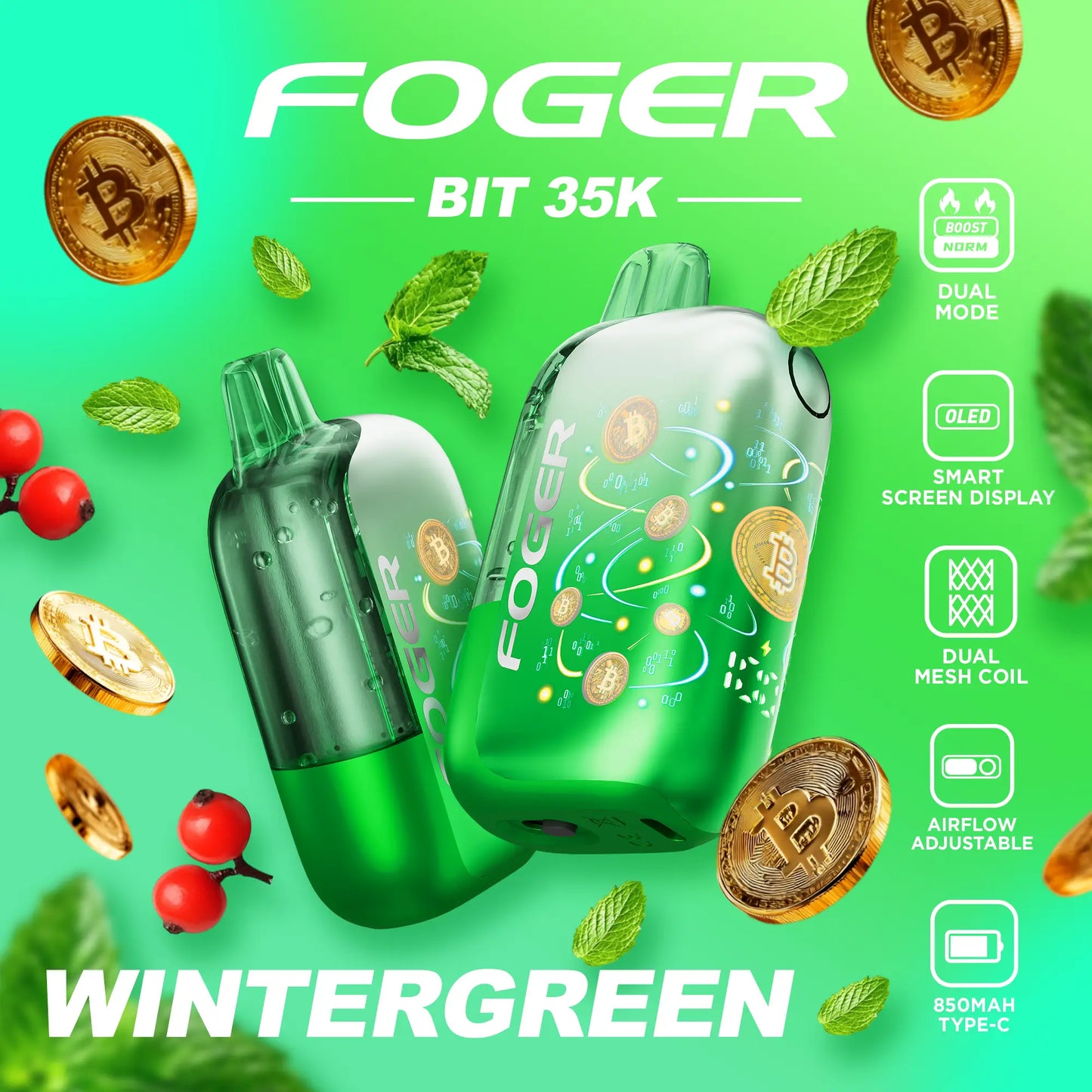 Foger Bit 35K Disposable Vape (Sale)