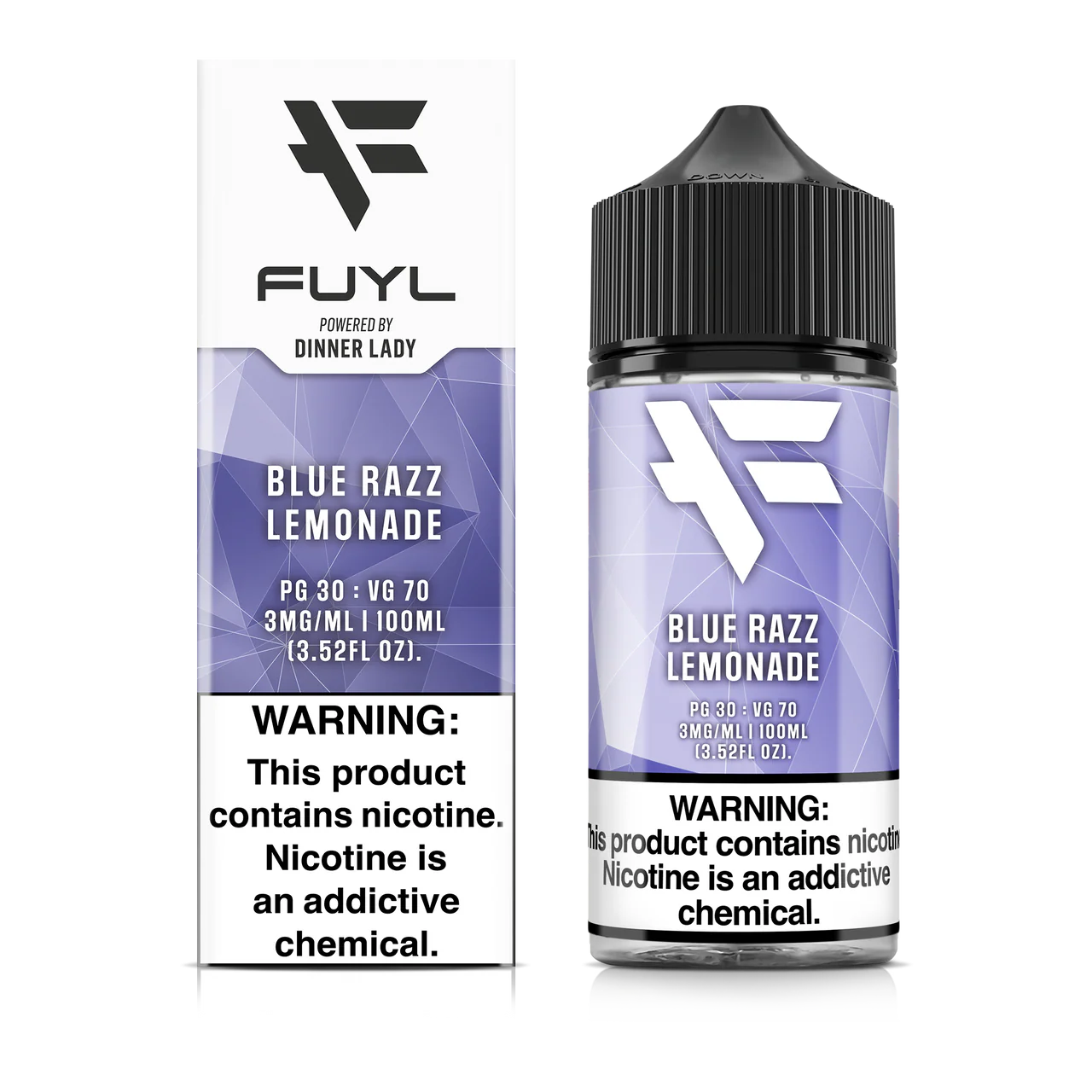Dinner Lady FUYL Vape Juice Blue Razz Lemonade 100ml