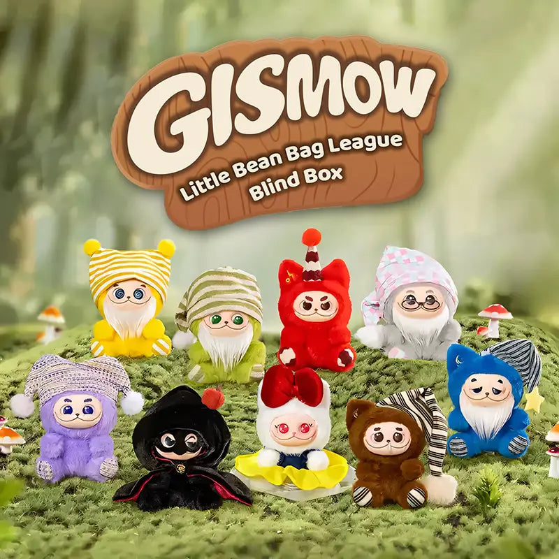 🎁 Gismow Little Bean Bag League Series Plush Blind Box (Pack of 1) (Discount)