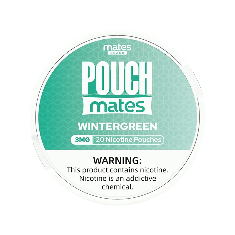 Mates Cigarette Solutions Wintergreen / 3mg Mates Nicotine Pouches