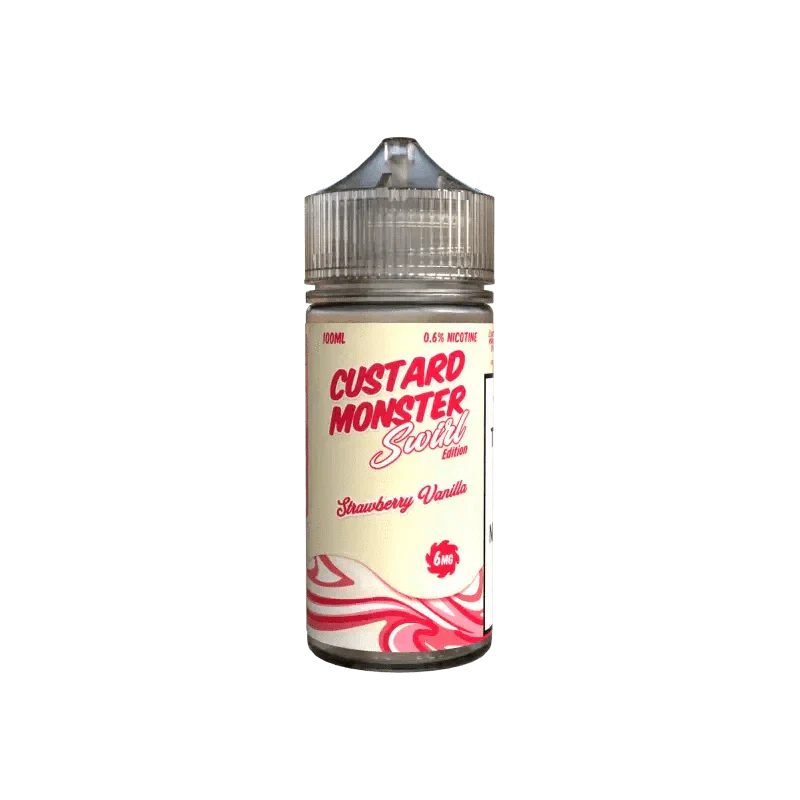 Custard Monster NTD Swirl Edition Strawberry Vanilla 100ML