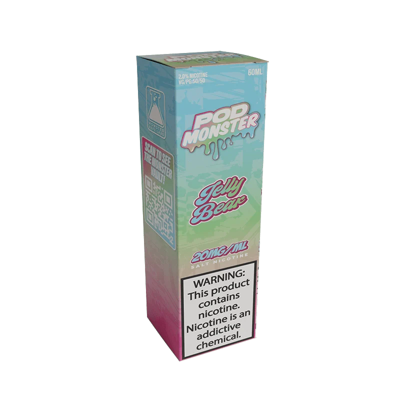 Monster Vape Labs Juice Pod Monster Salts Jelly Bear Synthetic Vape Juice 60ml