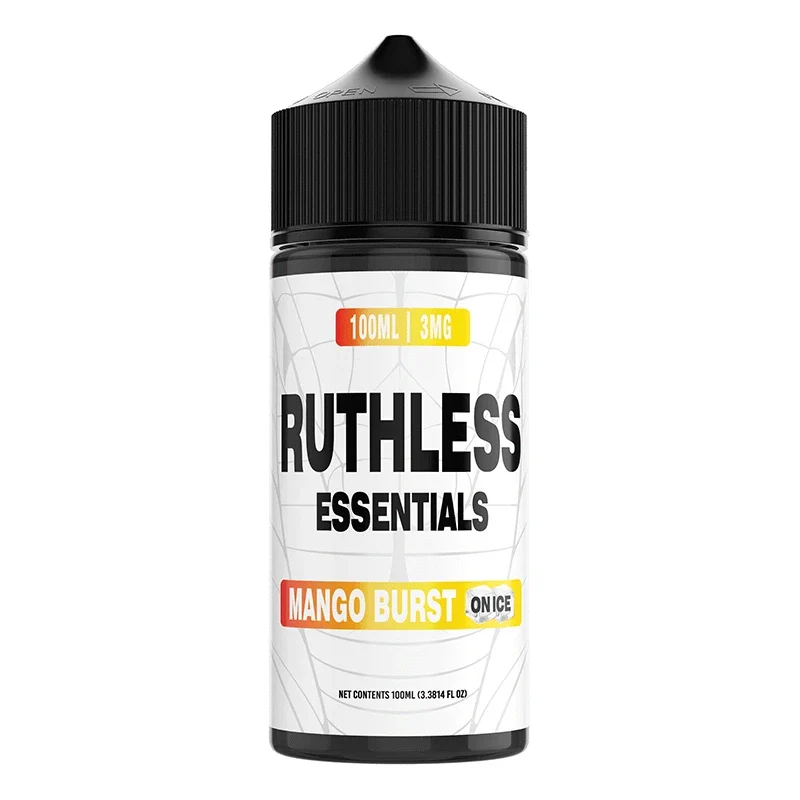 Ruthless Juice 3mg Ruthless Essentials Mango Burst on Ice 100ml