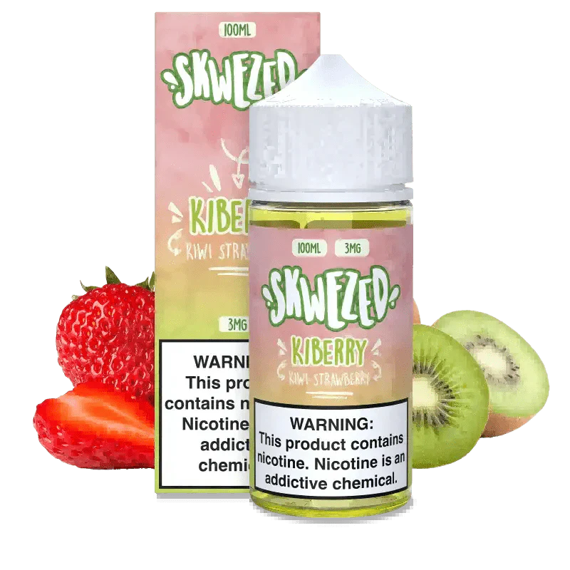 Skwezed Juice Skwezed Kiwi Strawberry ICED 100ml Vape Juice