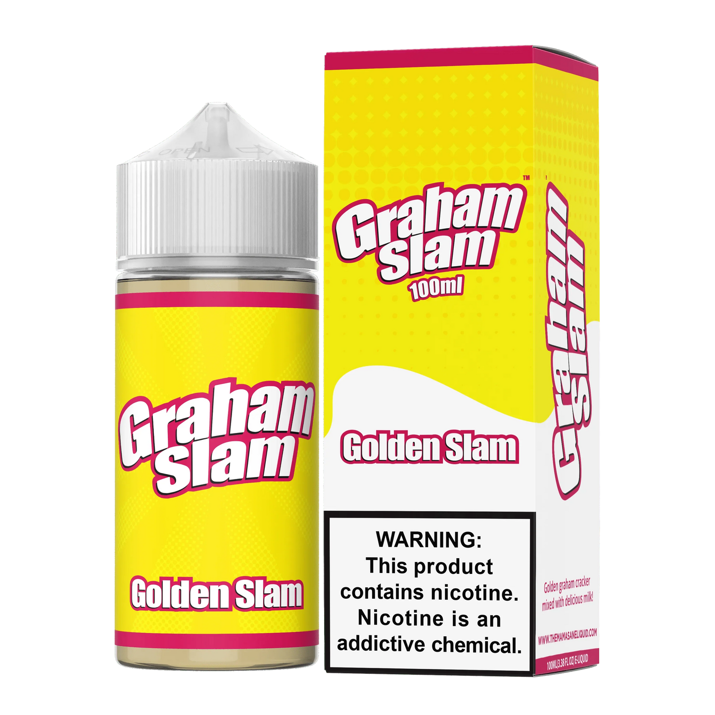 The Graham Juice Graham Slam Golden Slam 100ml Vape Juice