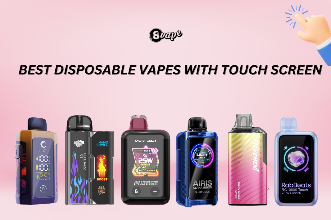 2024 Best Disposable Vapes with Touch Screen or Mega Screen – Mvape Zone
