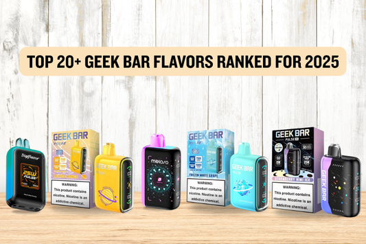 geek bar flavors