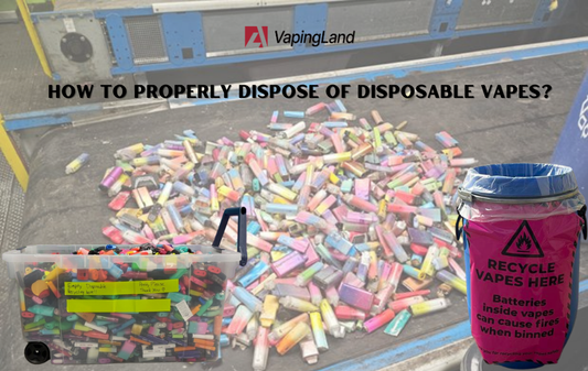 how to dispose of a disposable vape