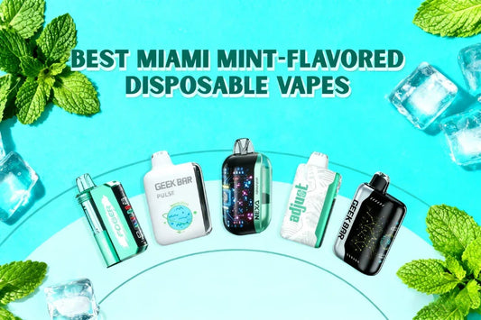 miami mint flavor disposable vape