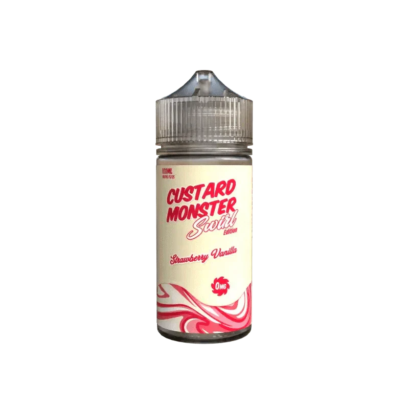 Custard Monster NTD Swirl Edition Strawberry Vanilla 100ML