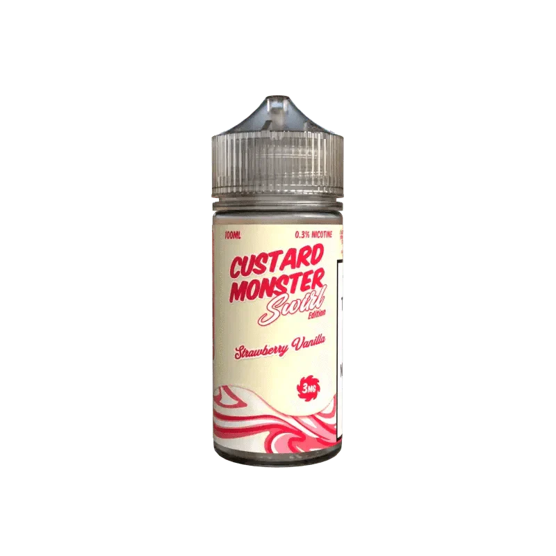 Custard Monster NTD Swirl Edition Strawberry Vanilla 100ML