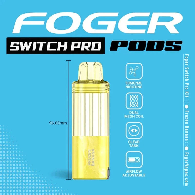 Foger Switch Pro 30K Disposable Pod (Requires Vape for Use)