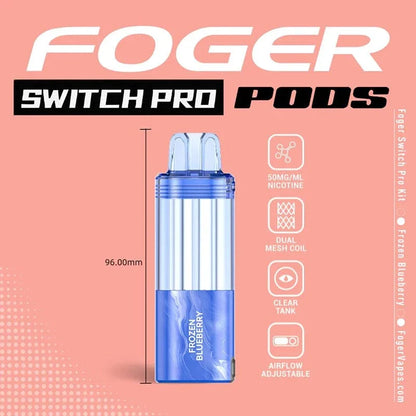 Foger Switch Pro 30K Disposable Pod (Requires Vape for Use)