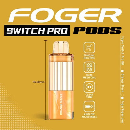Foger Switch Pro 30K Disposable Pod (Requires Vape for Use)