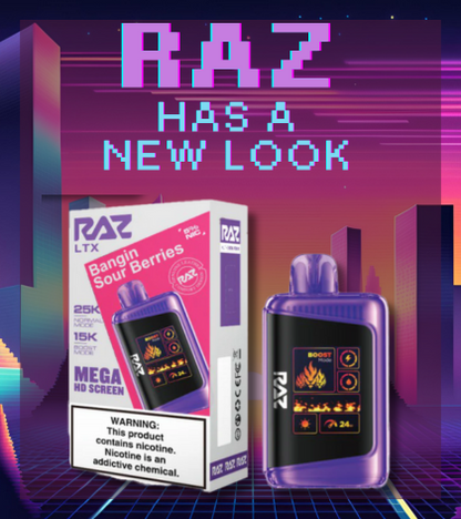RAZ DC25000 Disposable Vape 25000 Puffs - Tobacco