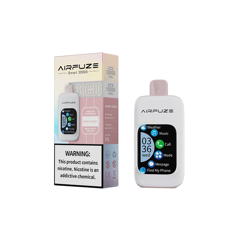 Airfuze Disposable Vape Berry Burst Airfuze Smart 30000 Disposable Vape (5%, 30000 Puffs)