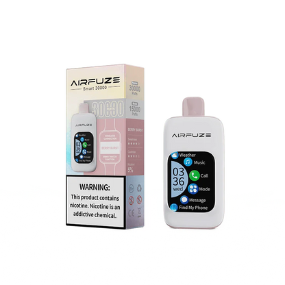 Airfuze Disposable Vape Berry Burst Airfuze Smart 30000 Disposable Vape (5%, 30000 Puffs)