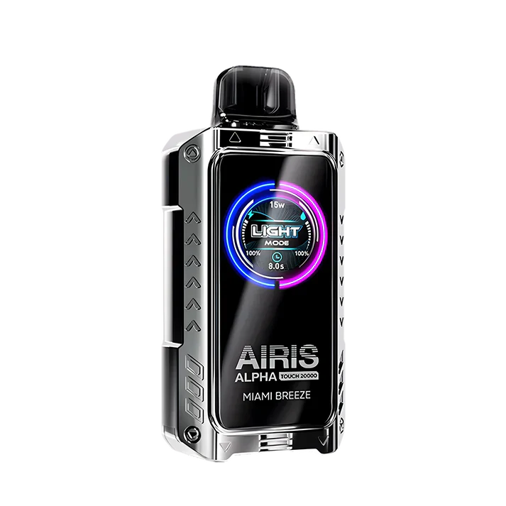Airis alpha touch 20000 disposable vape 20000 puffs miami breeze