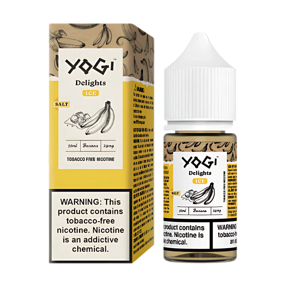 Yogi Delights Banana Ice Synthetic Nicotine Salt 30ml