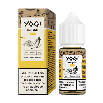 Yogi Delights Banana Ice Synthetic Nicotine Salt 30ml