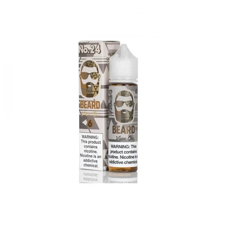 Beard Vape Co No. 24 Salted Caramel Malt Vape Juice 60ml