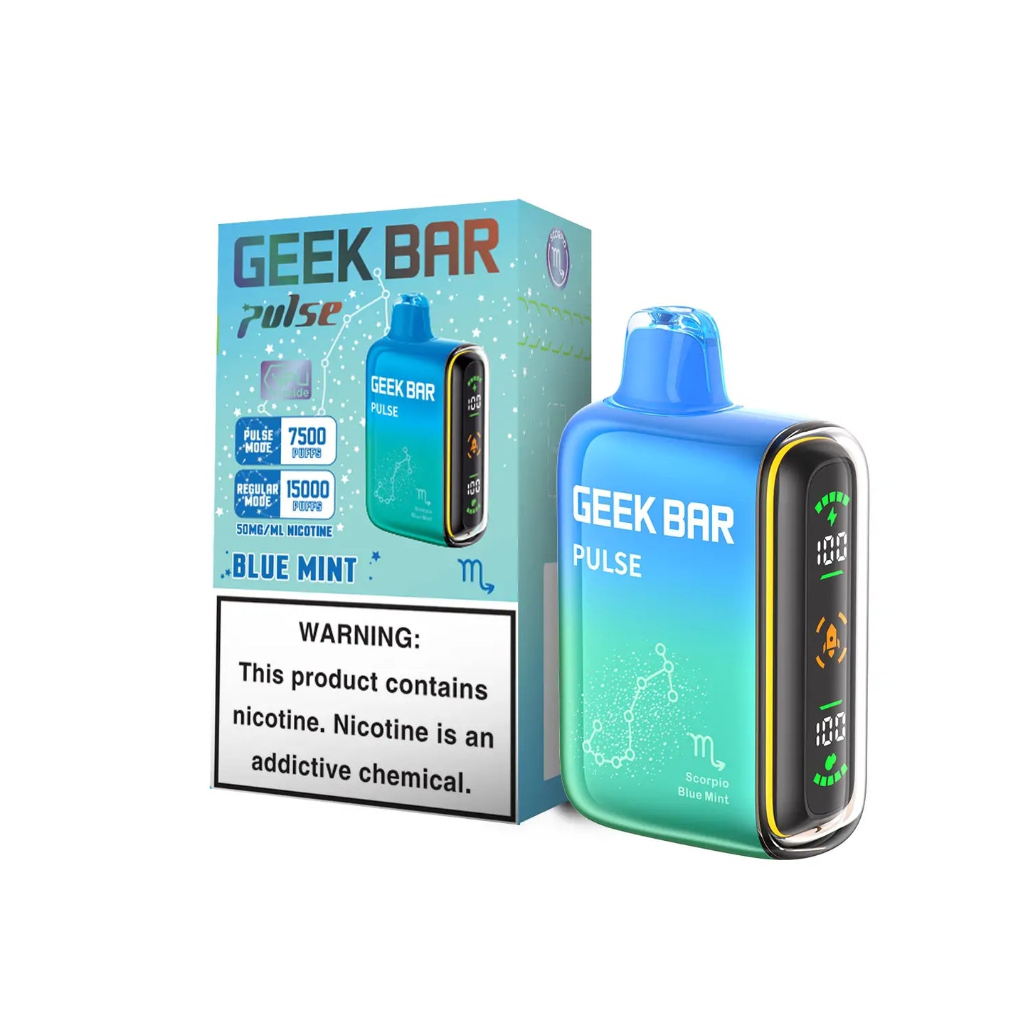 Geek Bar Pulse Disposable Vape 15000 Puffs (Sale)