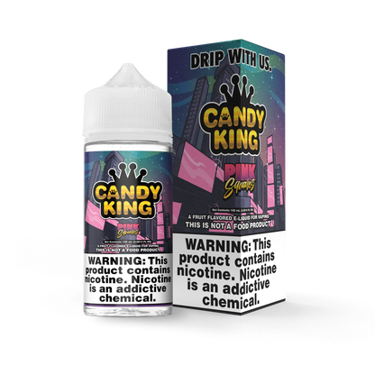 Candy King Vape Juice Pink Squares 100ml