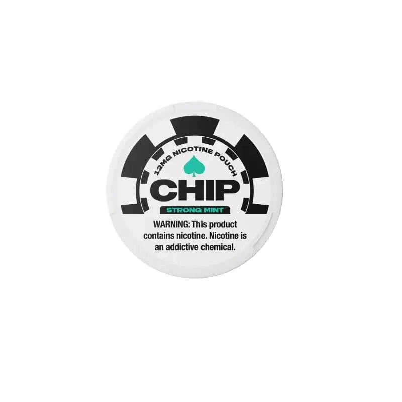CHIP Nicotine Pouches-Strong Mint (Sale)