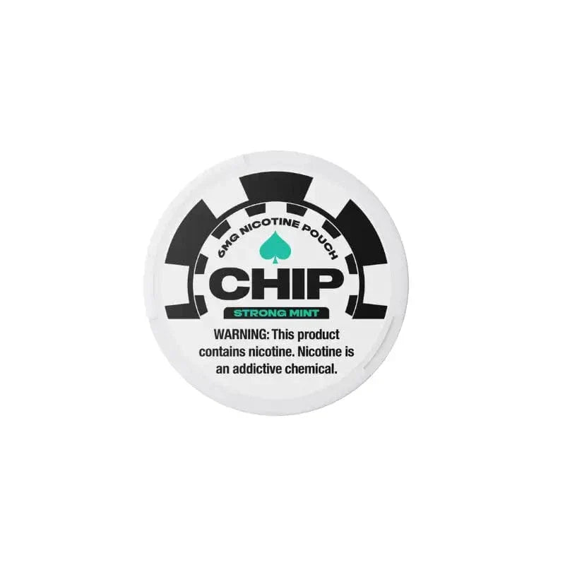 CHIP Nicotine Pouches-Strong Mint (Sale)