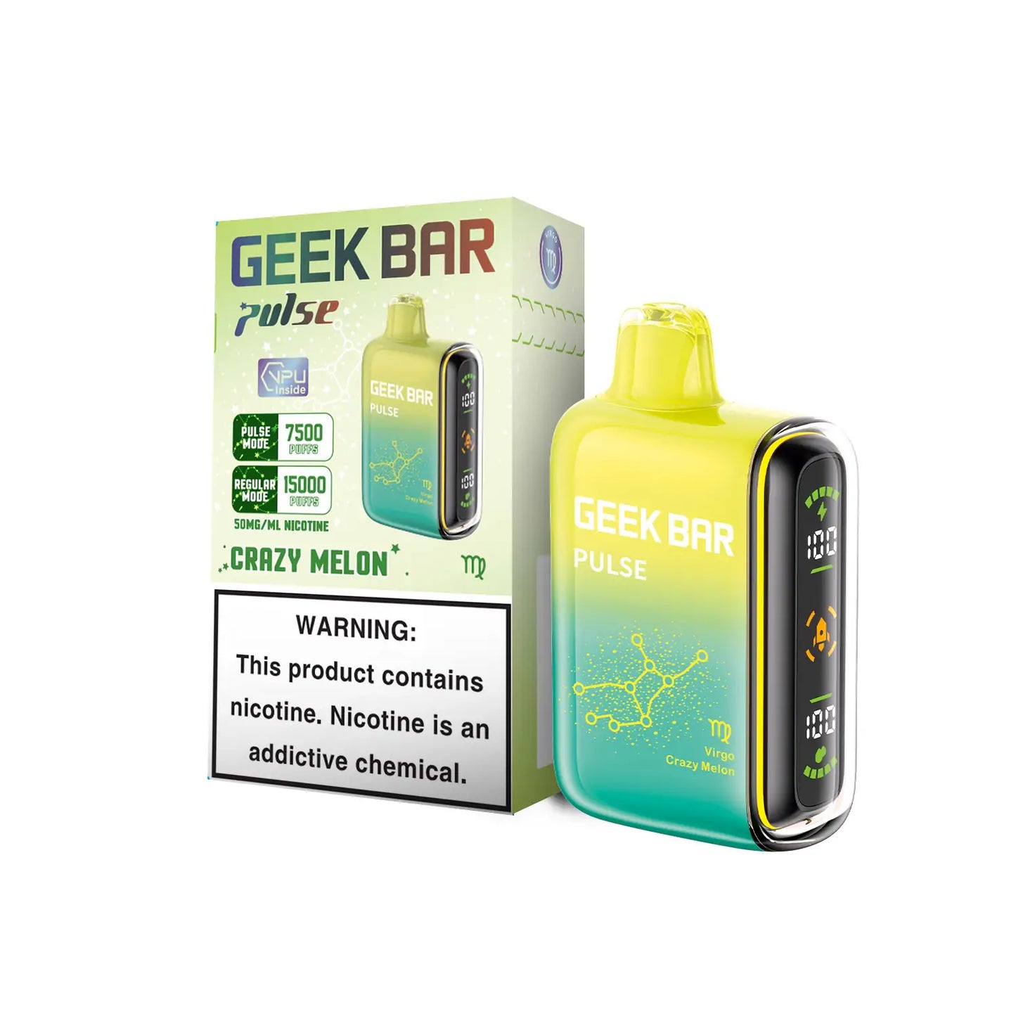 Geek Bar Pulse Disposable Vape 15000 Puffs (Sale)