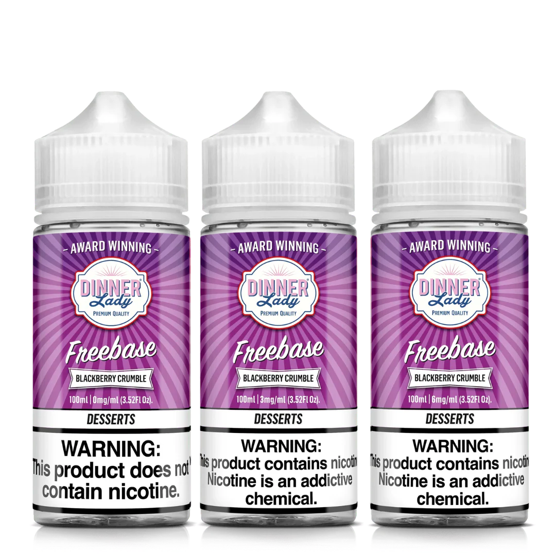 Dinner Lady Blackberry Crumble Vape Juice 100ml