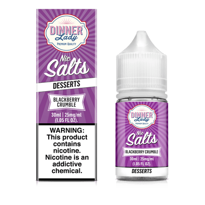 Dinner Lady Juice 25MG Dinner Lady Blackberry Crumble 30ml