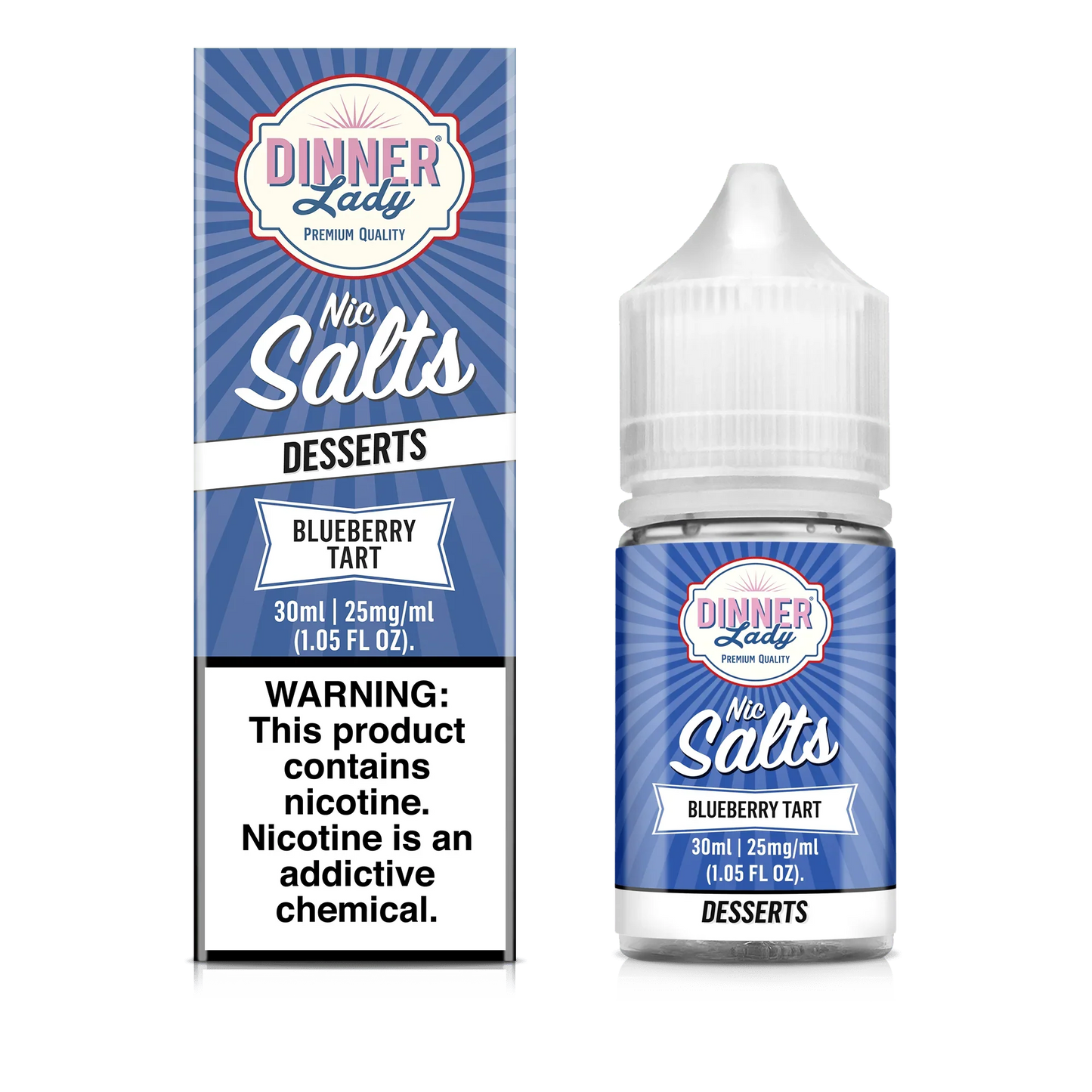 Dinner Lady Salts Blueberry Tart 30ml