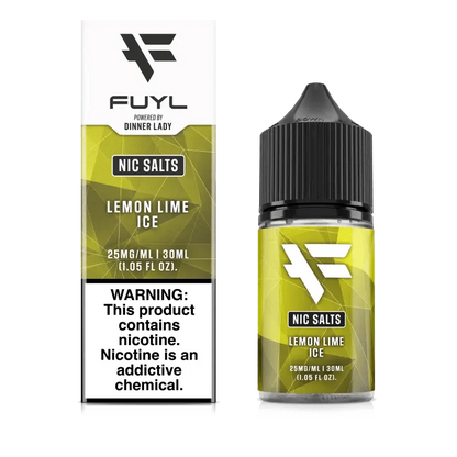 Dinner Lady Juice 25mg Dinner Lady FUYL Lemon Lime Ice 30ml
