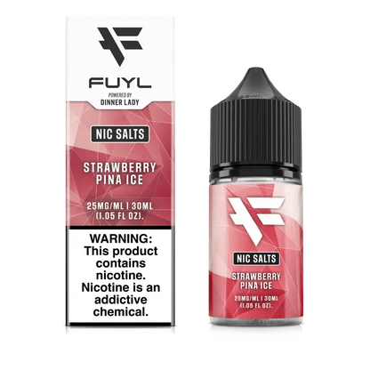 Dinner Lady Juice 25mg Dinner Lady FUYL Strawberry Pina Ice 30ml