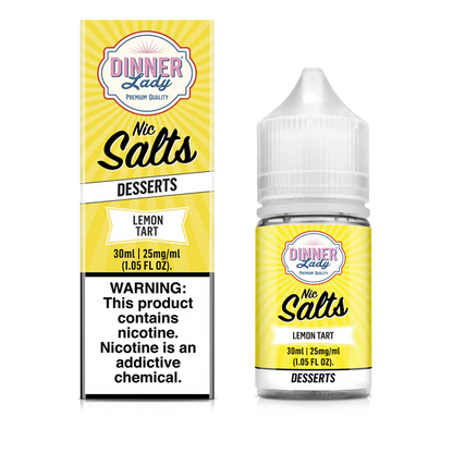 Dinner Lady Vape Juice Lemon Tart 30ml (Sale)