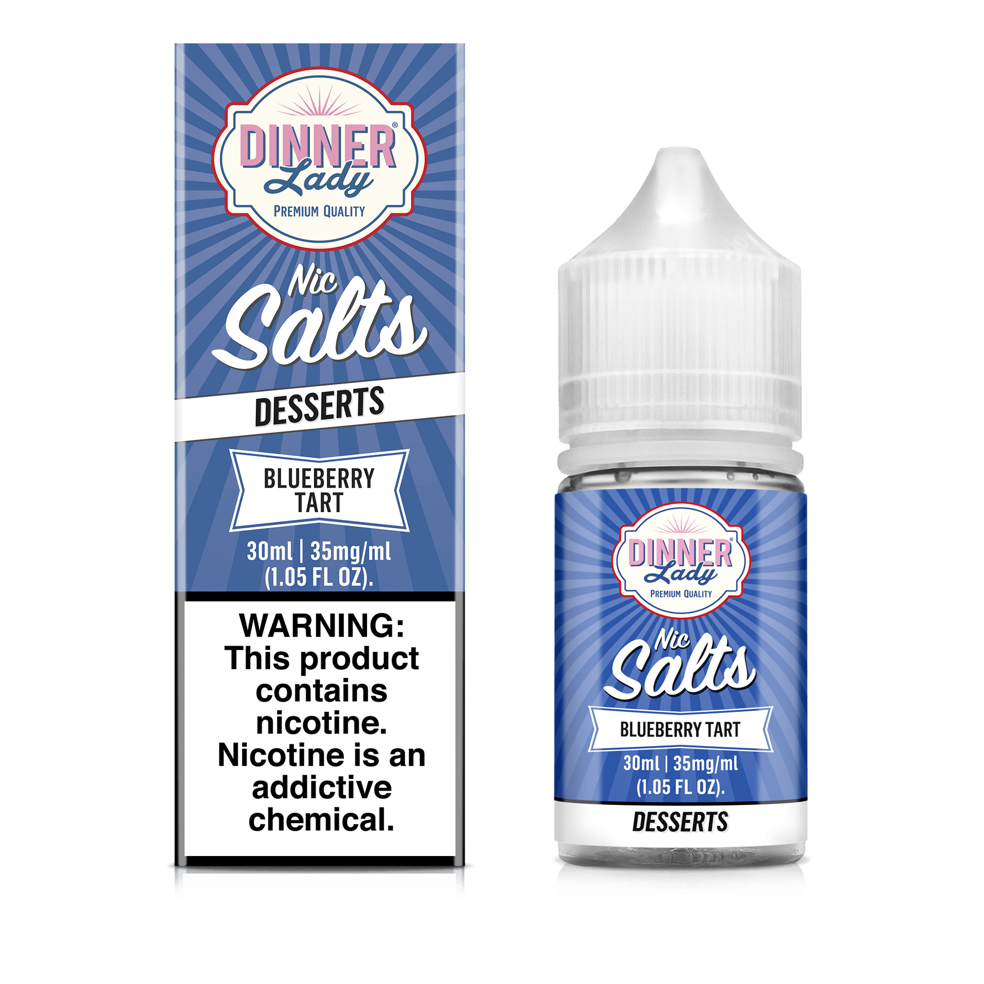 Dinner Lady Juice 35MG Dinner Lady Blueberry Tart 30ml