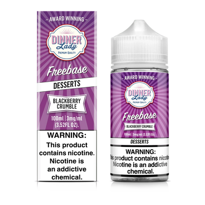 Dinner Lady Blackberry Crumble Vape Juice 100ml