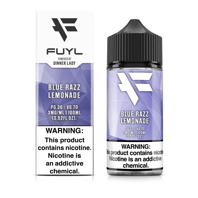 Dinner Lady Juice 3mg Dinner Lady FUYL Blue Razz Lemonade 100ml