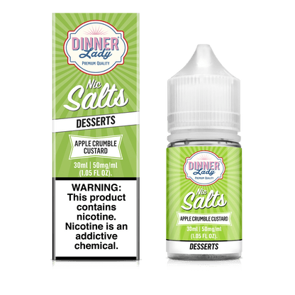 Dinner Lady Juice 50mg Dinner Lady Apple Crumble Custard 30ml