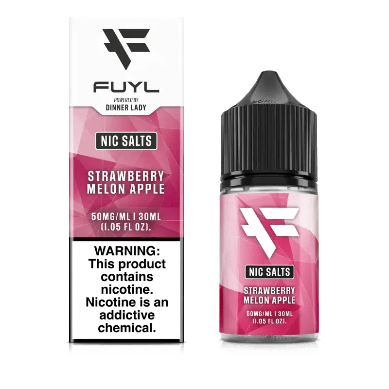 Dinner Lady Juice 50mg Dinner Lady FUYL Strawberry Melon Apple 30ml