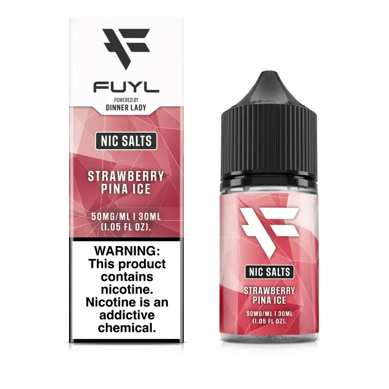 Dinner Lady Juice 50mg Dinner Lady FUYL Strawberry Pina Ice 30ml