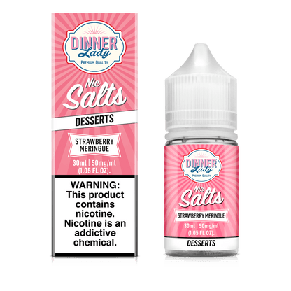 Dinner Lady Juice 50MG Dinner Lady Strawberry Meringue 30ml