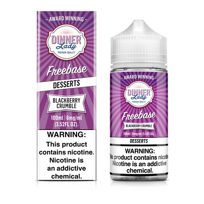 Dinner Lady Juice 6MG Dinner Lady Blackberry Crumble 100ml